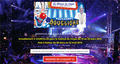 Desktop Screenshot of bouglione.be