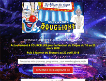 Tablet Screenshot of bouglione.be